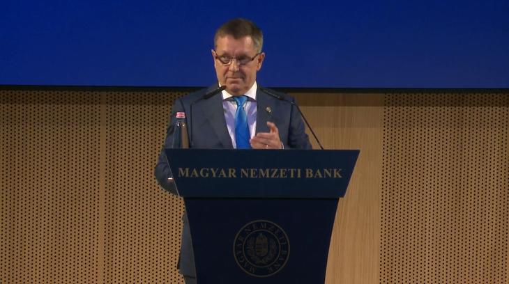 Nem változtatott a jegybanki alapkamat 13 százalékos szintjén a Magyar Nemzeti Bank Monetáris Tanácsa keddi, idei első kamatmeghatározó ülésén. Fotó: Youtube / MNB