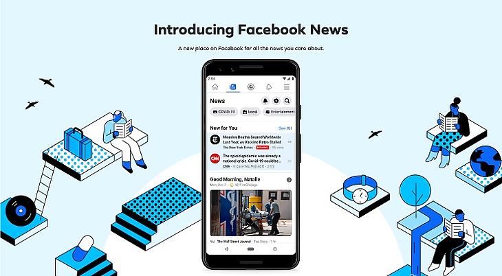 A Facebook News a mobilhasználókat célozza