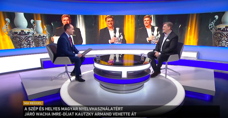 Kautzky Armand az M1 műsorában