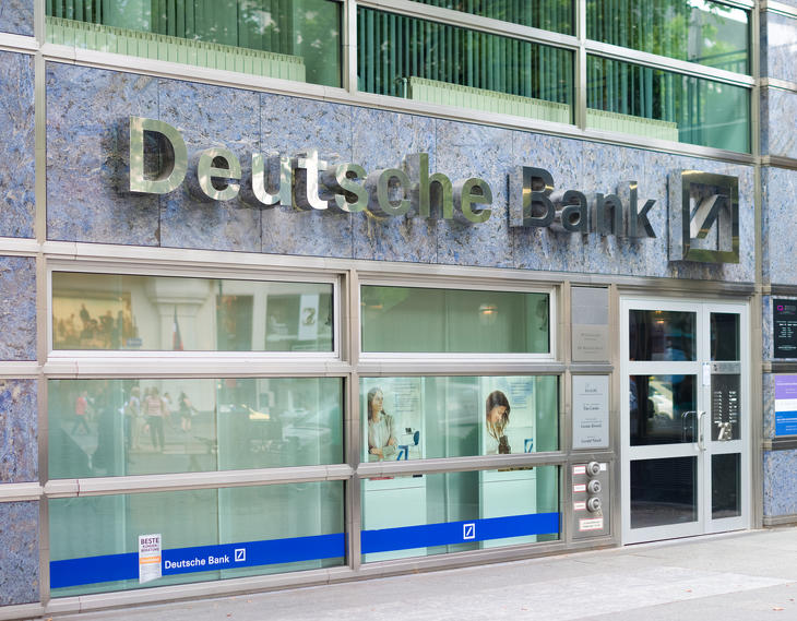  A Deutsche Bank 2014 óta jelentősen csökkentette oroszországi jelenlétét. Fotó: depositphotos