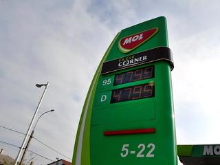 Csak a gázolaj ára változik szerdán