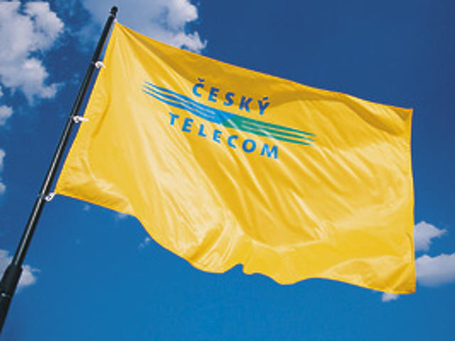 Cesky Telecom zászló