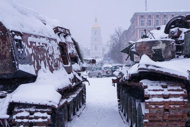 Kijev belvárosa, 2022. december. Fotó: UNN