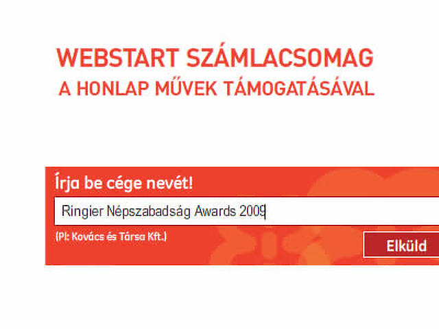 Az év online megjelenése 2009: Budapest Bank