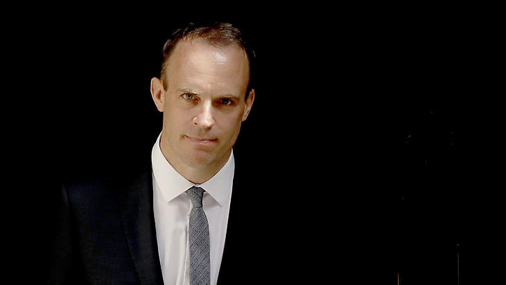 Dominic Raab (Fotó: MTI/AP)