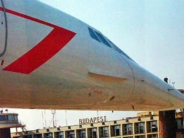 A Concorde Ferihegyen