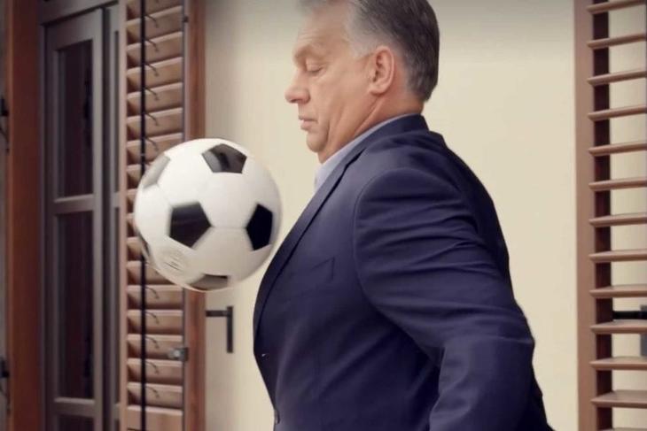 A sportrajongó miniszterelnök, Orbán Viktor. Fotó: Facebook/Orbán Viktor