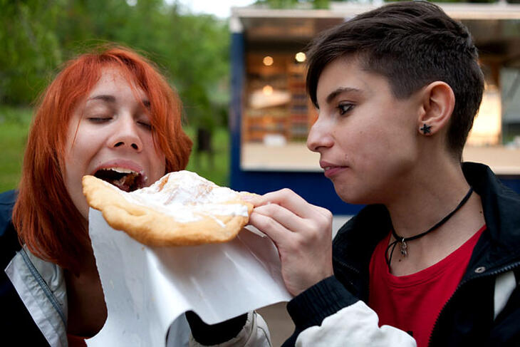 A lángos kihagyhatatlan