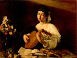 Caravaggio: Lanton játszó fiú. Fotó: Wikipedia