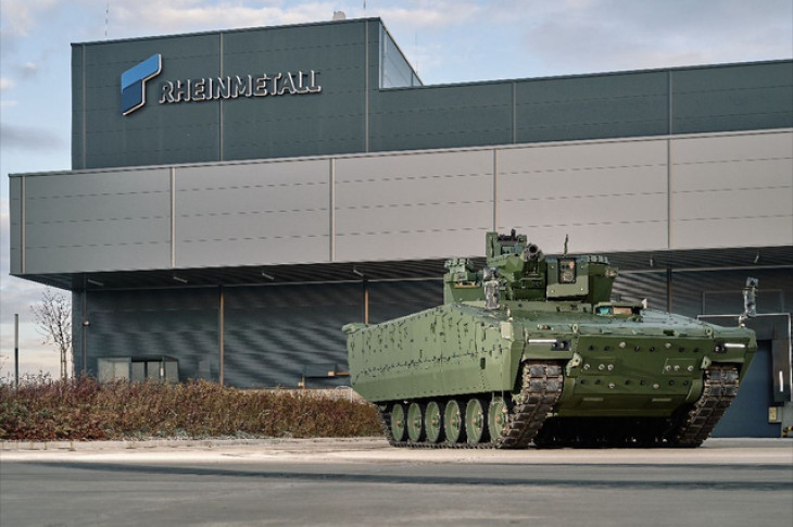 2023 év végén a magyar Rheinmetall gyárból kigördült azelső harckocsi