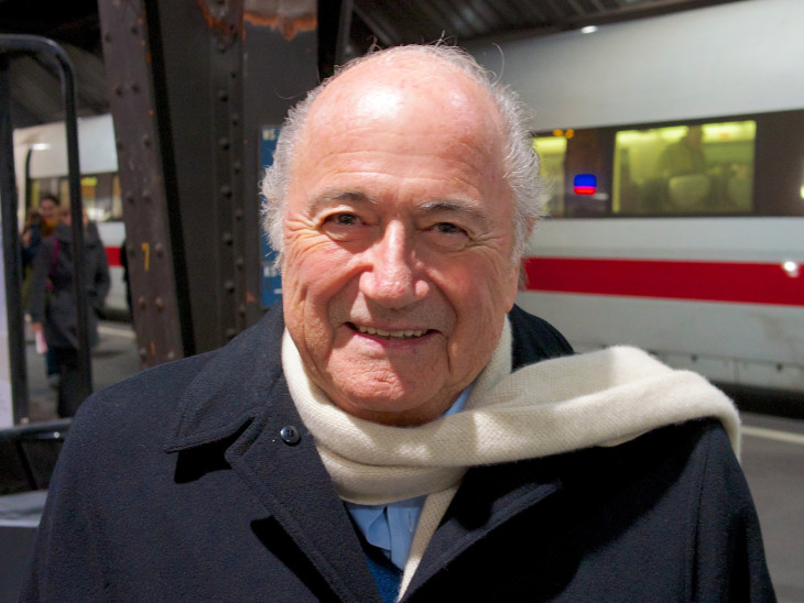 Sepp Blatter nem fogta vissza magát