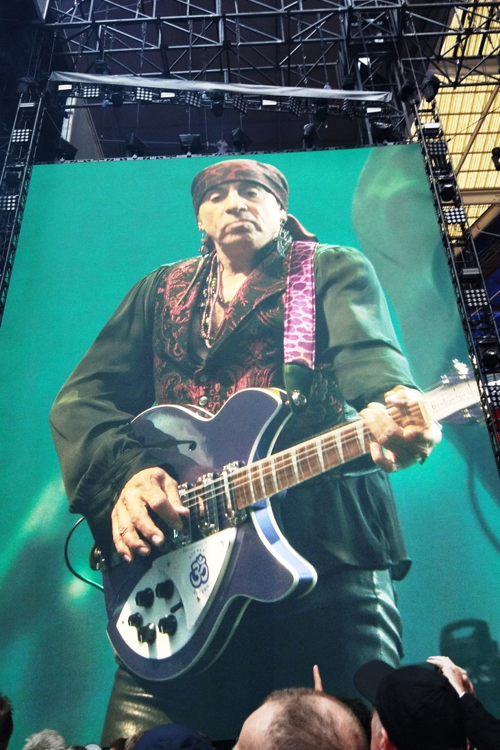 Stevie Van Zandt – a gitárszólóinál is leesett az áll