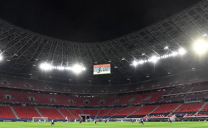 Az üres stadionok és a mérkőzések körüli bizonytalanság nem tett jót a játéknak (Fotó: MTI/Illyés Tibor)