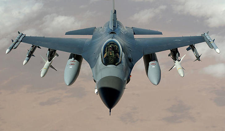Indulhat a kiképzés az F-16-osokra. Fotó: Wikipédia