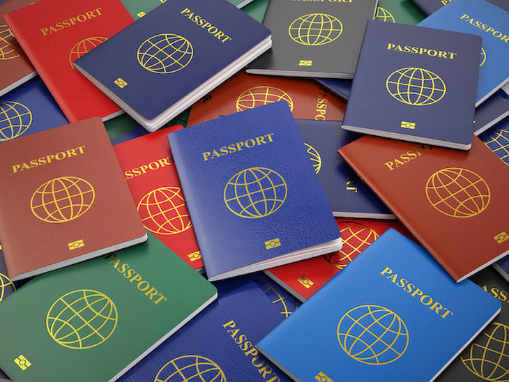 Átlagosan 57 országba lehet menni vízum nélkül. Fotó: depositphotos