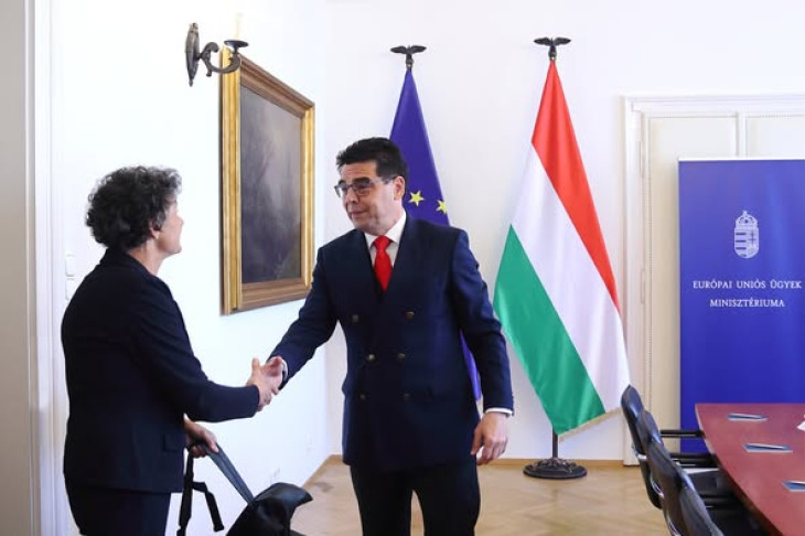 Zsigmond Barna Pál találkozik a bizottság vezetőjével