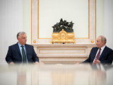 Orbán ás Putyin Moszkvában