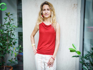 Szabó Rebeka, a Párbeszéd-Zöldek társelnöke