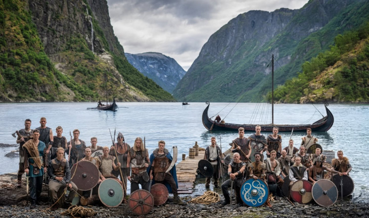 A norvég fociválogatott mint viking harcosok gyülekezete