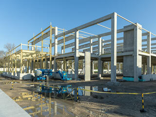 Nem tudott bővülni az építőipar, bár egyre több épületet húznak fel