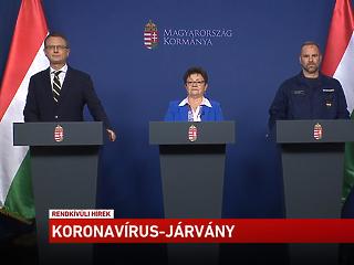 Itt nézheti élőben az operatív törzs mai sajtótájékoztatóját
