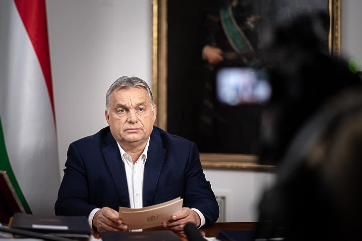 Orbán Viktor kormányfő bejelent Fotó: Orbán Viktor /Facebook