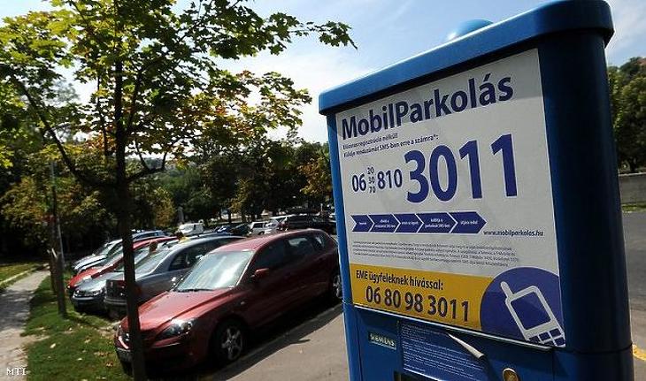 Nagyon fölment az utcai parkolás ára és biztos, hogy tovább emelkedik. Fotó: MTI