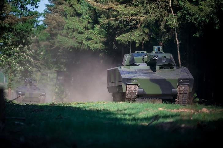 Egy Lynx KF41 harcjármű - papíron sokat tud, de élesben még nem lett kipróbálva. Fotó: Rheinmetall-defence.com