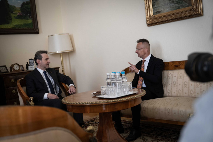 Szijjártó Péter és Alparslan Bayraktar Budapesten