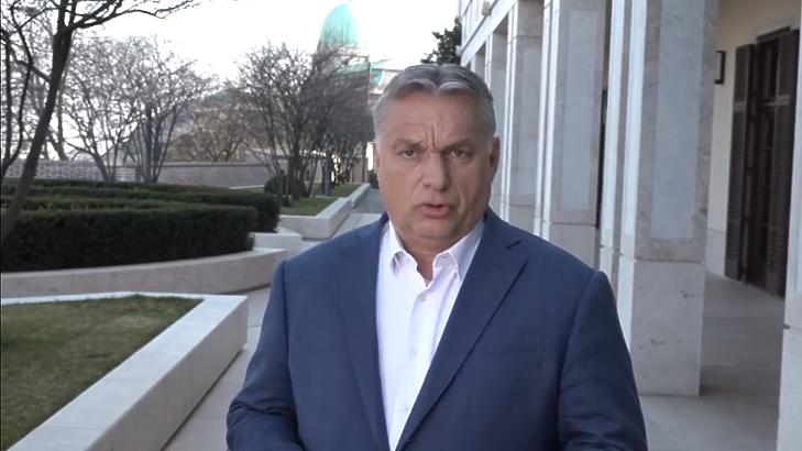Orbán Viktor (Forrás: a miniszterelnök élő Facebook-videója)