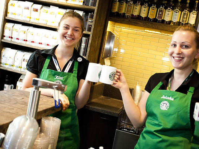 Megnyílt a budapesti Starbucks