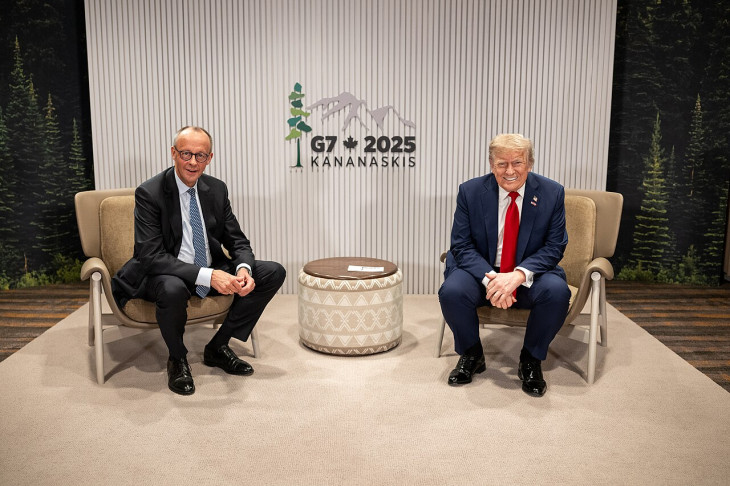 Friedrich Merz Donald Trumppal már kevésbé barátkozik
