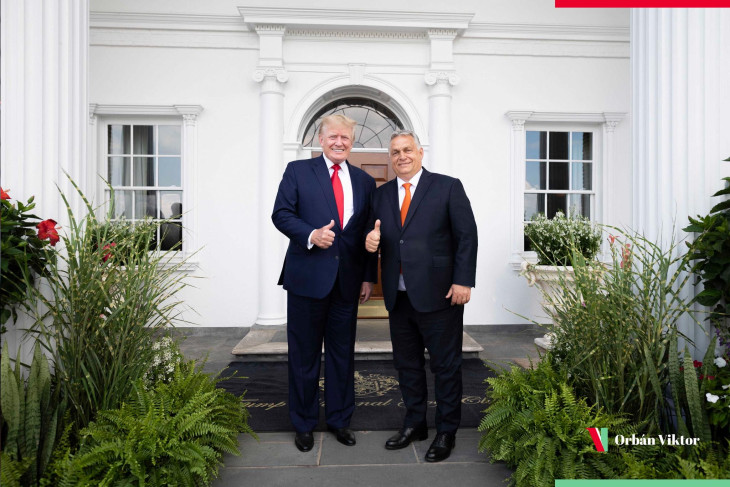 Donald Trump meghívta Orbán Viktort a közel-keleti békecsúcsra