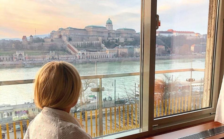 A Budapest Marriott Hotelből szép kilátás nyílik