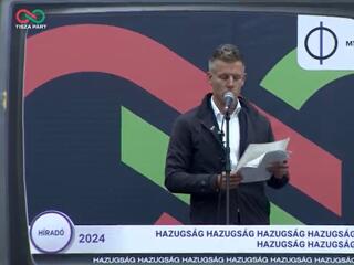 Előremenekült Magyar Péter a közmédiás tüntetéssel?