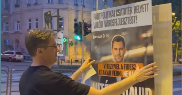 A budapesti főpolgármester, Karácsony Gergely a tettek embere