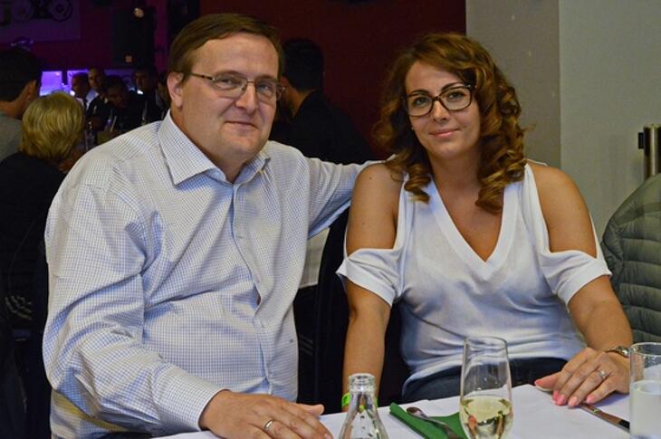 Homlok Zsolt és Mészáros Ágnes még házaspárként