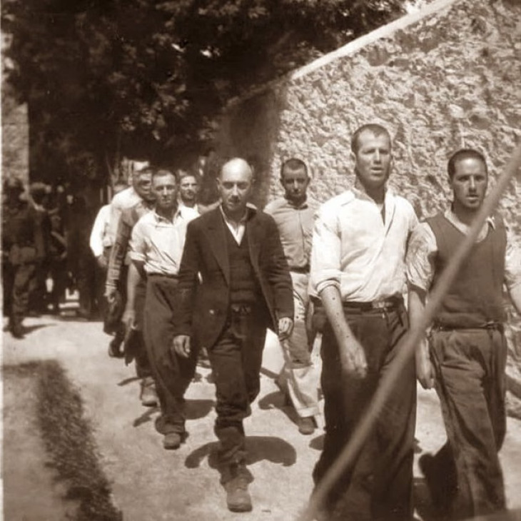 A kivégzésükre tartó görög kommunisták