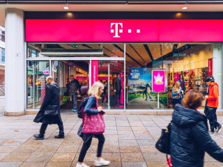 A Telekom egyik németországi üzlete. Képünk illusztráció.