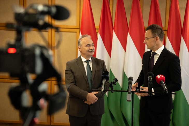 Nagy István agrárminiszterhez hasonló véleményt fejtett ki Szijjártó Péter külgazdasági és külügyminiszter előző nap