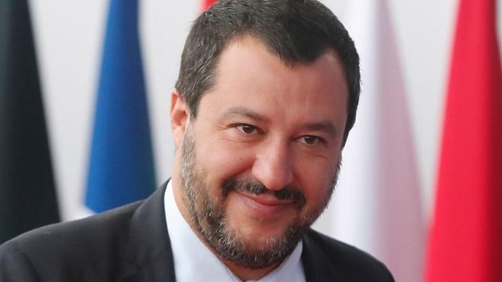 Salvini eddig nem a kompromisszumkészségéről volt ismert (MTI fotó)