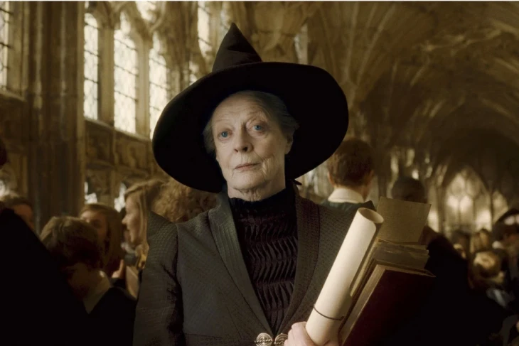 Maggie Smith a Harry Potterben