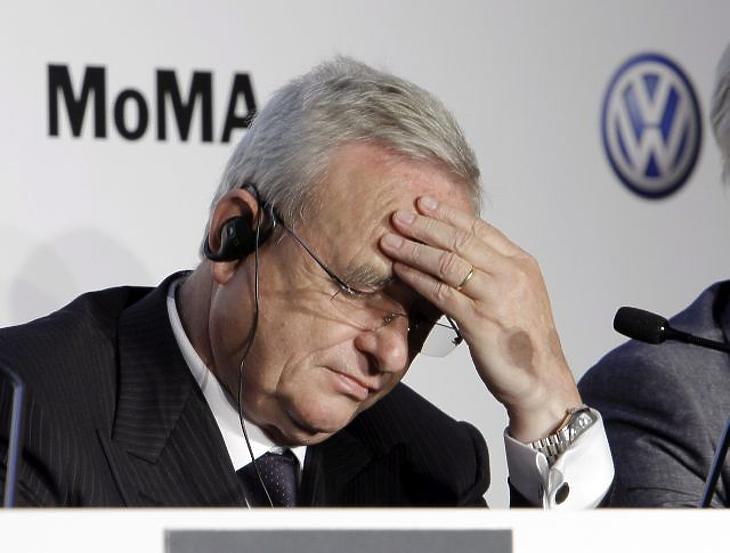 Martin Winterkorn, a Volkswagen csoport vezérigazgatója (MTI/AP/Richard Drew).