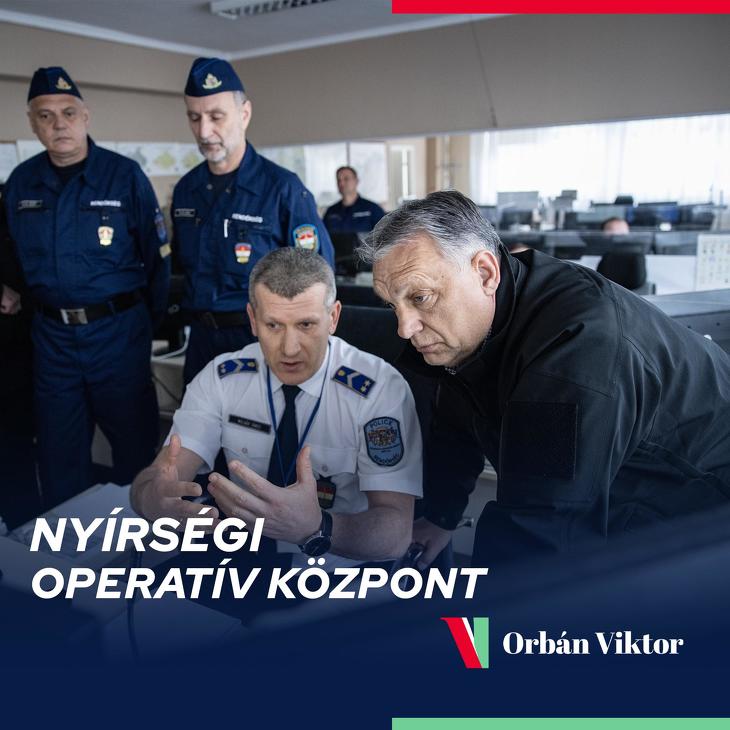 Orbán Viktor: Felkészültünk a jelenleginél is nagyobb menekülthullám kezelésére. Fotó: Orbán Viktor Facebook oldala