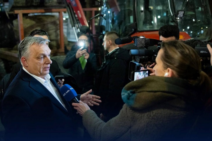 Orbán Viktor ezúttal sem búslakodott. Fotó: Orbán Viktor/Facebook 