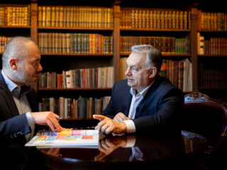 Dr. Kőnig Róbert és Orbán Viktor