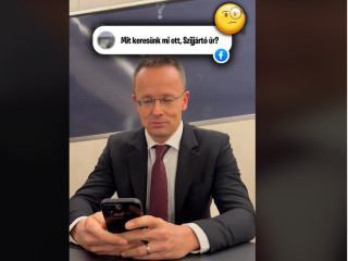 Szijjártó Péter külügyminiszter rövid kérdésekre is válaszol