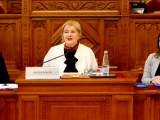 Szili Katalin a Parlamentben