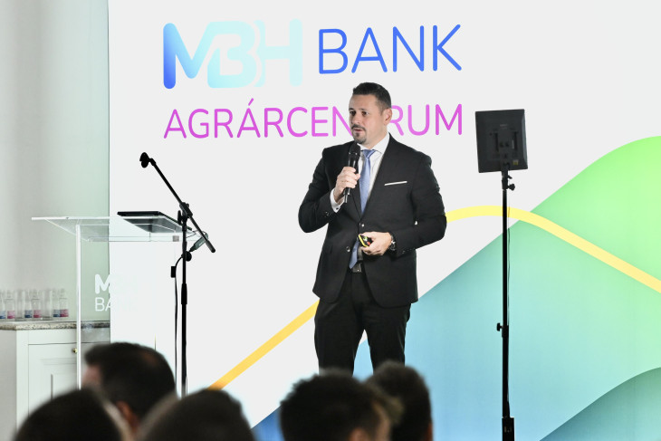 Hollósi Dávid az MBH Bank Agrár- és Élelmiszeripari Üzletágának ügyvezető igazgatója a mindennapi működés fontosságáról beszél