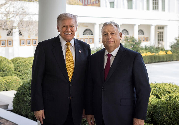 Trump beállt Orbán Viktor mögé a választások előtt 